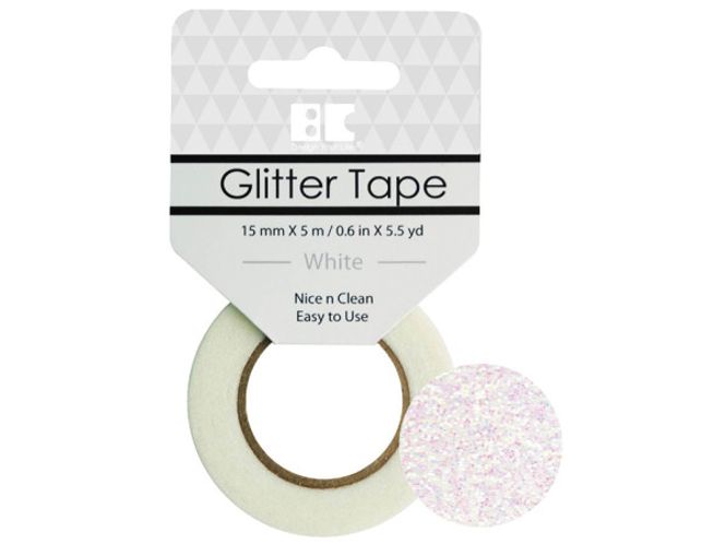 Hovedbilde Glitter Tape hvit