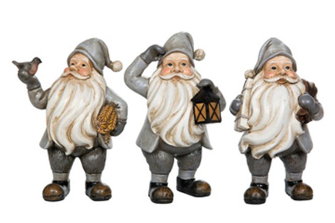 Hovedbilde Nisse Grå/pakke H 15 cm