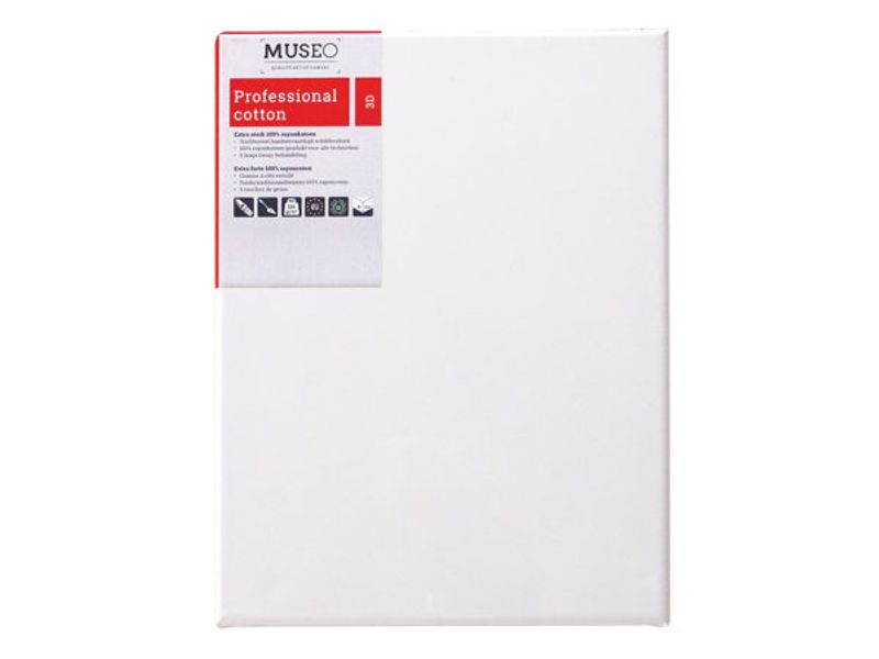Museo Lerret CX Bomull 3D 41mm-80x100cm