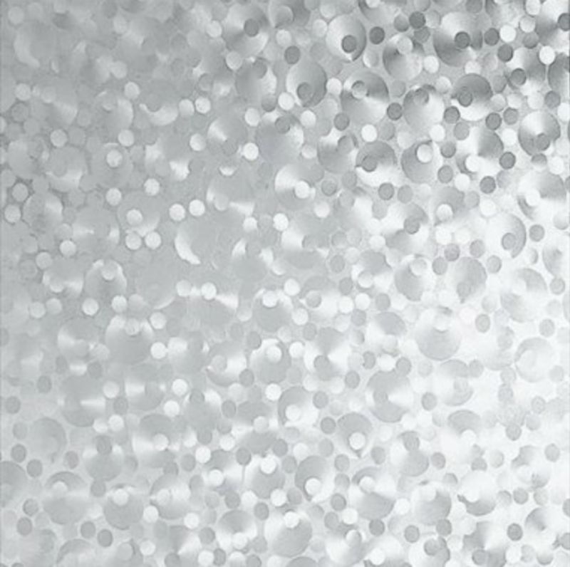 Klebefolie/kontaktpapir frostet Sirkel 45x200cm