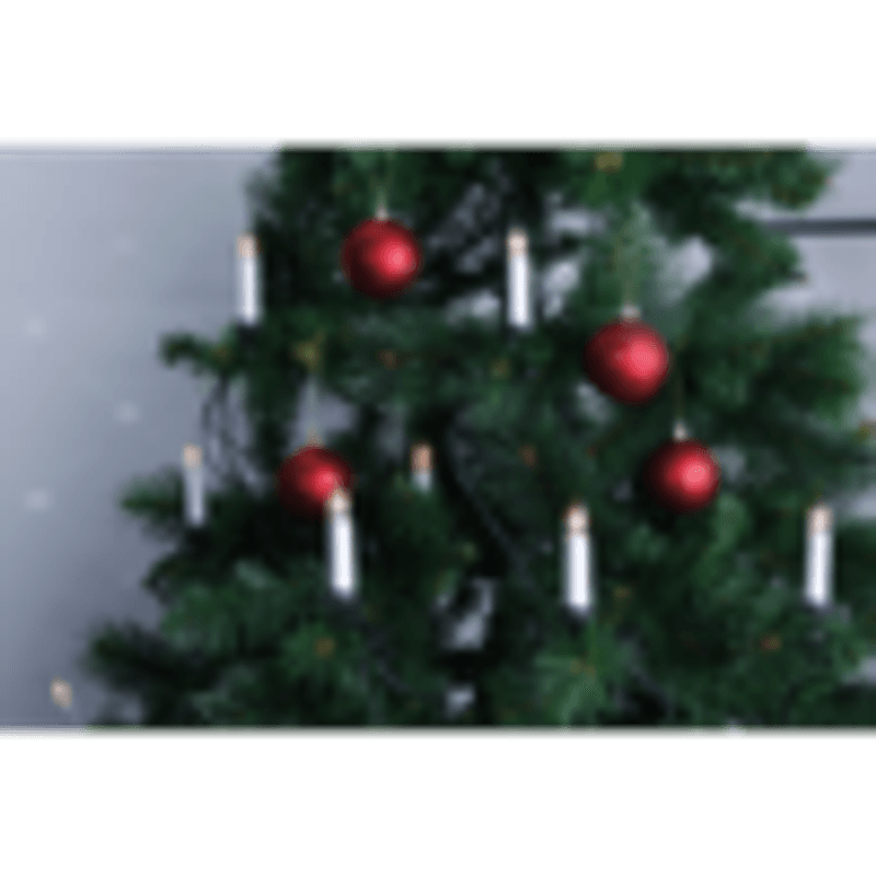 Jultrebelysning 16-lys inne dobbel 401-55