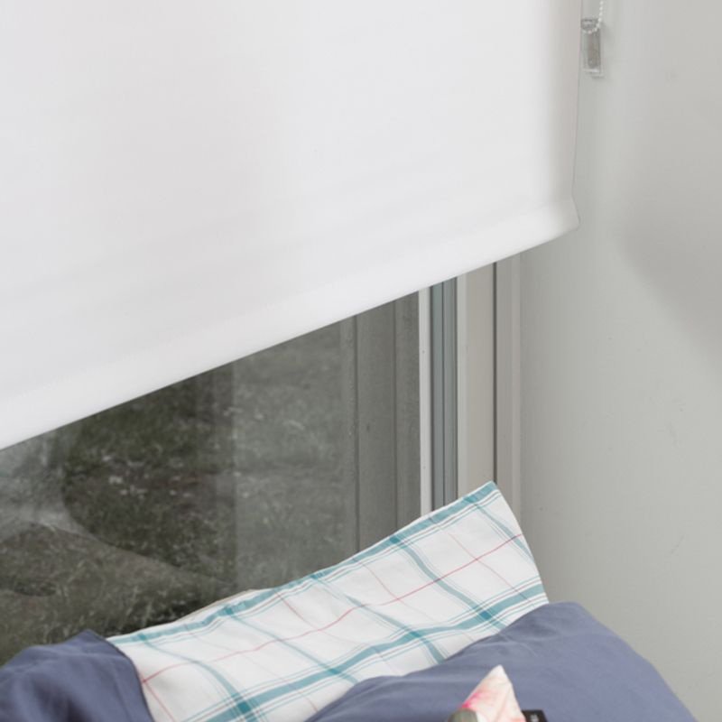 Rullgardin Hvit Mørkleggende 80x175