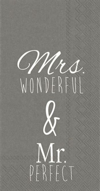 Hovedbilde Servietter Mrs wonderful & ...