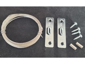 Hovedbilde Bildeoppheng stålvire 250 cm ...