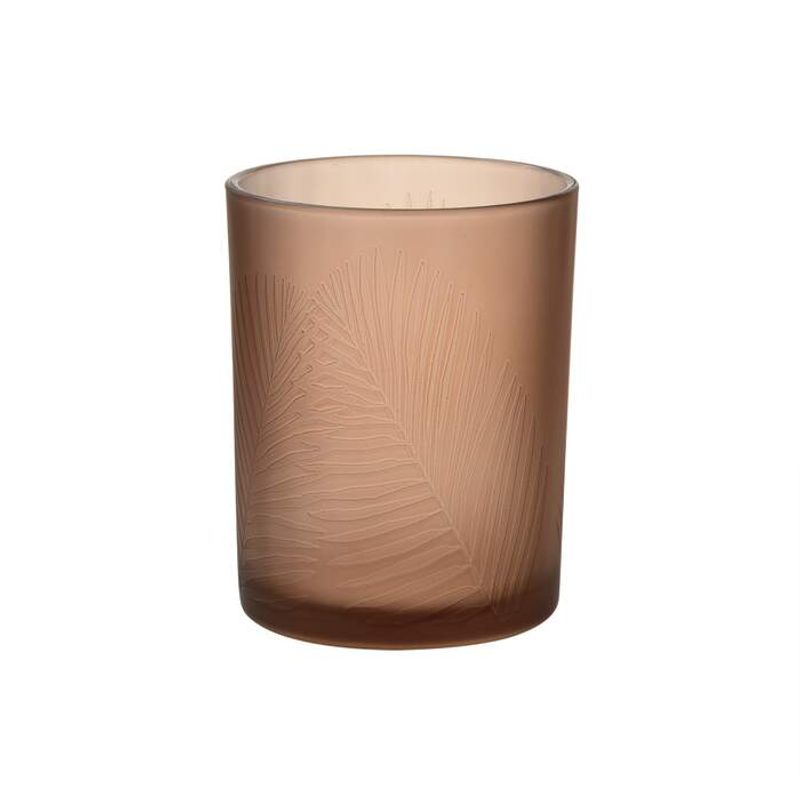 Telysholder Amber D10xH12,5 Glass