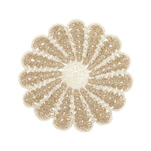Hovedbilde Bordbrikke Fia beige Ø 38 cm