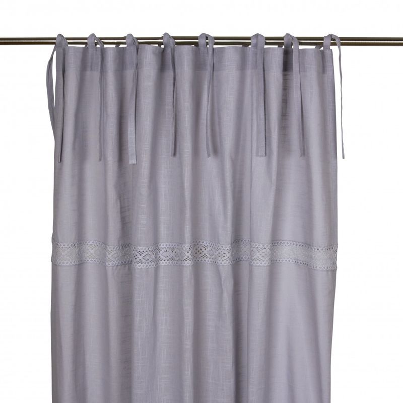 Knyttbåndslengde Grå Sanna 2x120x240