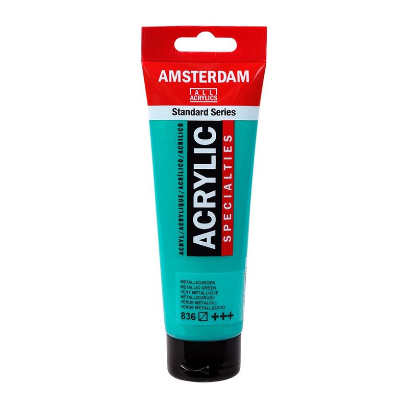 Amsterdam standard 120 ml - 836 metallic green