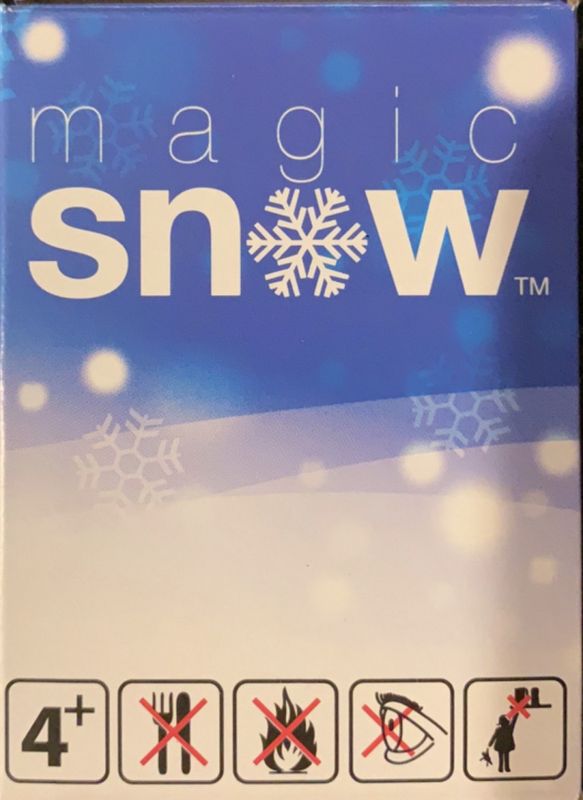 Magisk snø 20 gr. (1.liter)