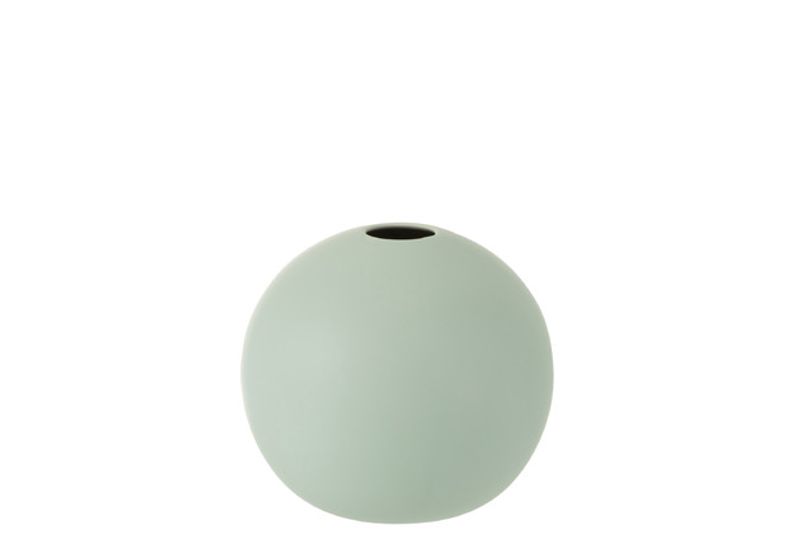 Vase Bell keramikk pastell grønn Liten H11 x Ø12 cm