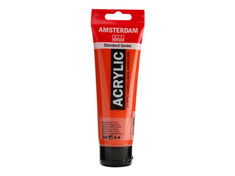 Amsterdam Standard 120ml – 398 Napthol red light