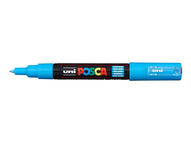 Uni POSCA PC-1M  Extra-Fine 0,7-1mm  8 Light Blue