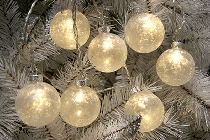 Lyslenke crystals kjede 240cm LED 458-79