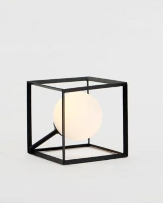 Hovedbilde Bordlampe Tilt Sort 15X15 CM