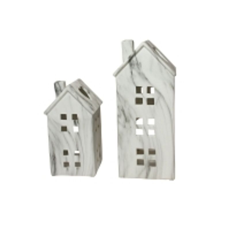 Hus marmor finish stor 15x33 cm