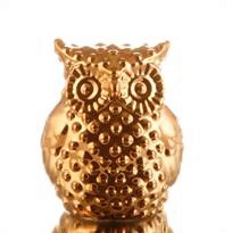 Ugle bronse 12cm