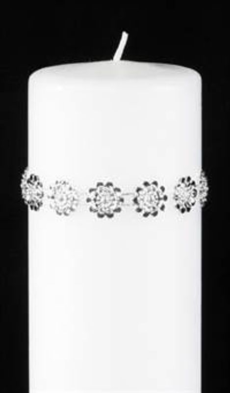 Bling-bånd blomst, metervare