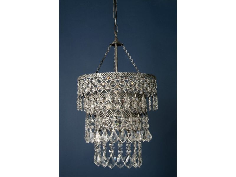 Ramona 2 antikk lyskrone, Ø:33cm