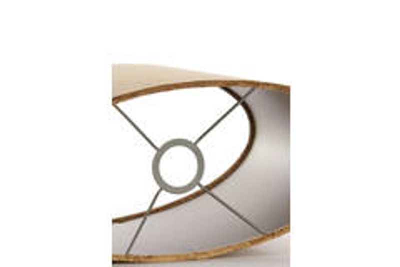 Lampeskjerm  oval straight slim 38-17,5-19 cm GEMSTONE bronze 