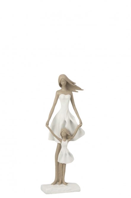 Hovedbilde Mor og datter figur poly 32,5 ...