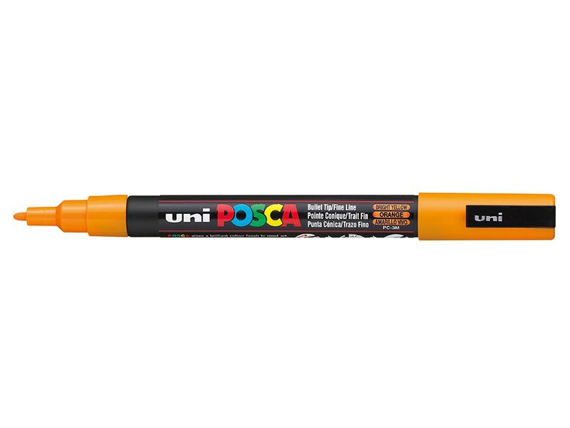 Uni POSCA PC-3M  Fine 0,9-1,3mm  3 Bright Yellow