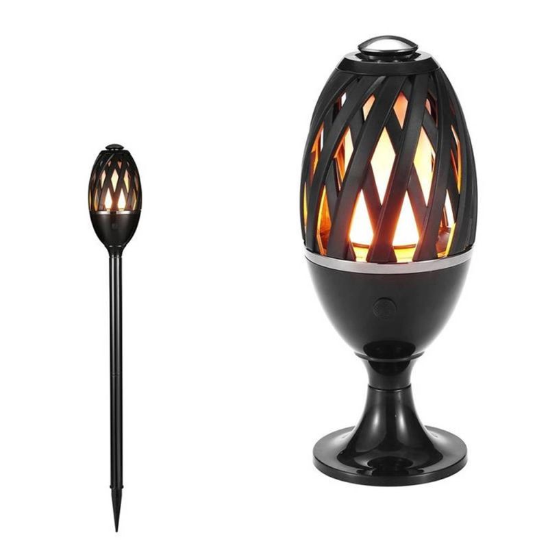 Flammelykt, feste for bord, vegg og jordspyd