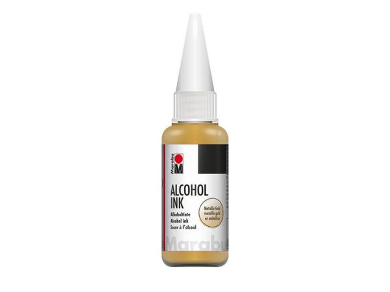 Marabu Alcohol Ink 20ml  784 Metallic-gold