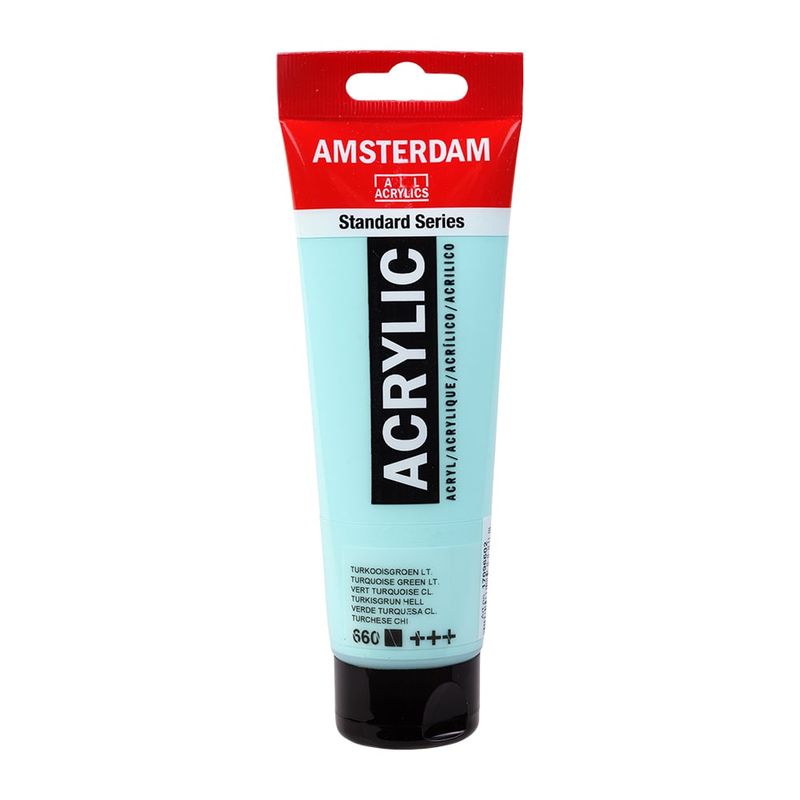 Amsterdam standard 120ml - 660 Turquoise green
