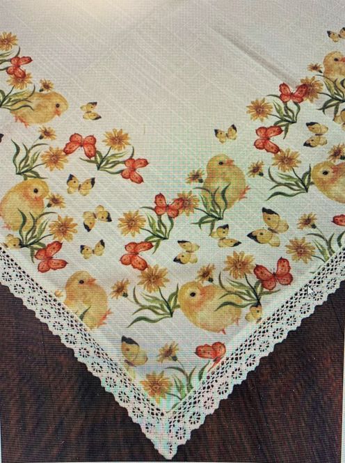 Hovedbilde Bordløper Kylling 30x60 cm