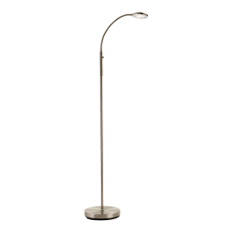 Gulvlampe Alfredo m/dimmer 5w 400lm stål