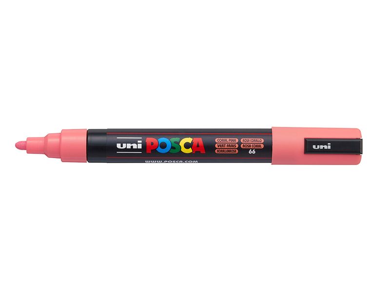 Uni POSCA PC-5M  Medium 1,8-2,5mm  66 Coral Pink