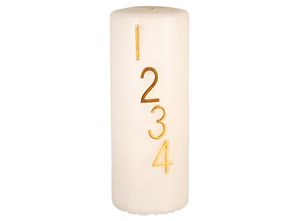 Hovedbilde Advent-tall gull 1-2-3-4 pigg