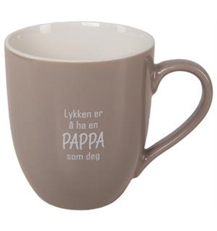 Krus Beige Lykken... Pappa 