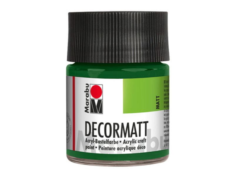Marabu Decormatt 50ml  065 Olivengrønn