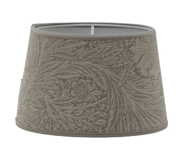 Lampeskjerm oval marigold wowen linen 13x20x14 cm