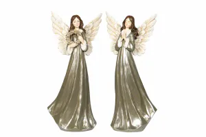 Hovedbilde Engel Champagne H 26 cm med ...