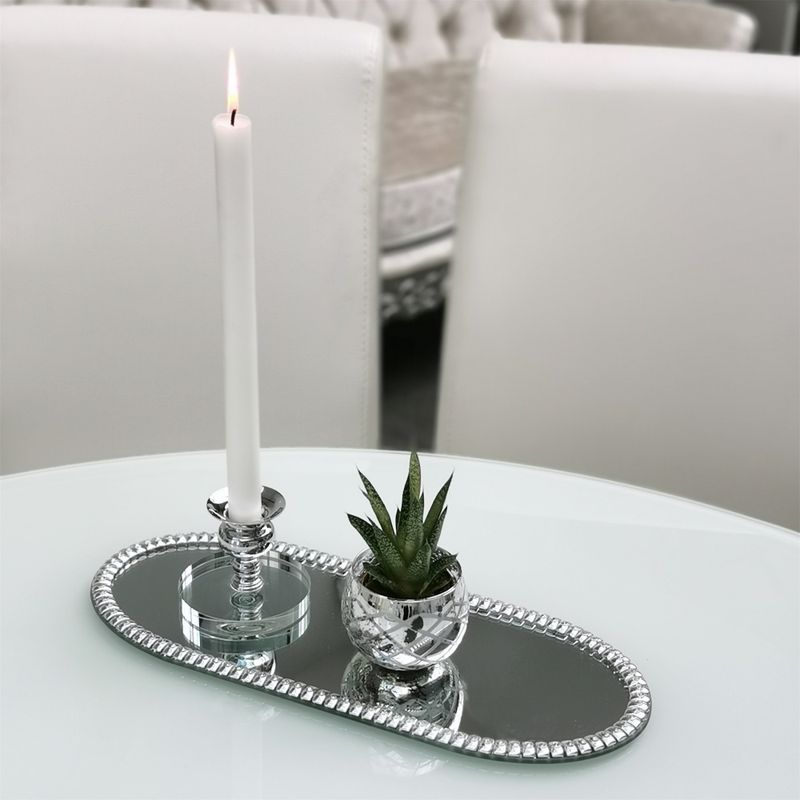 Speilbrikke Oval 30x14x1 cm
