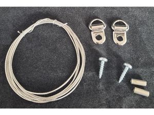 Hovedbilde Bildeoppheng stålvire 100 cm ...