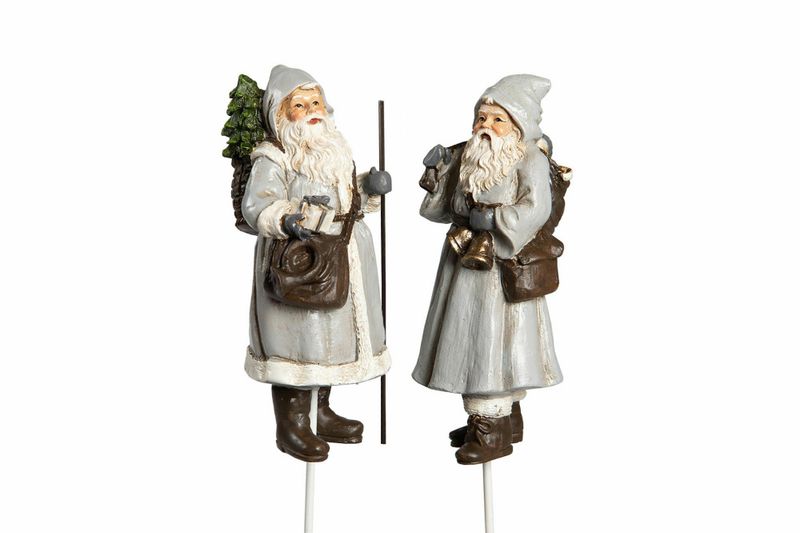 Nisse Grå m/sekk stikk 9,5 cm