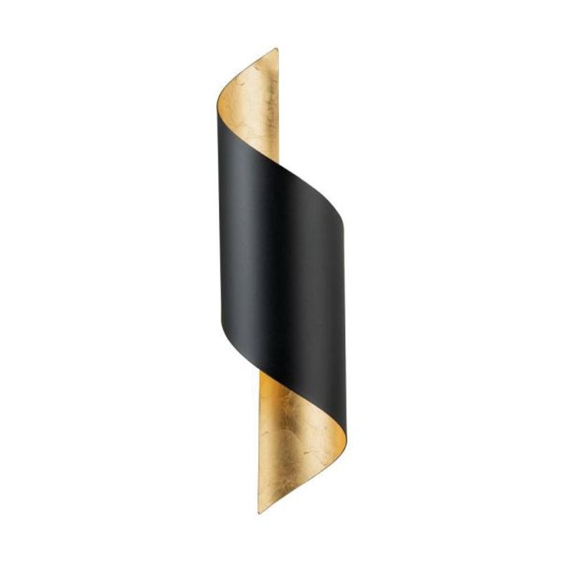 vegglampe Sort/gull Jabaloyas H63xD18,5xL16 cm E 27 