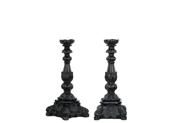 Lysstake sort Enya 31 x 13 cm