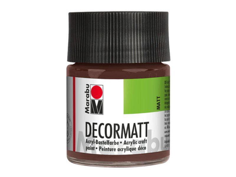 Marabu Decormatt 50ml  040 Mellombrun
